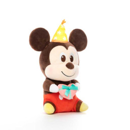 DISNEY PLUSH MICKEY CELEBRATION M 12