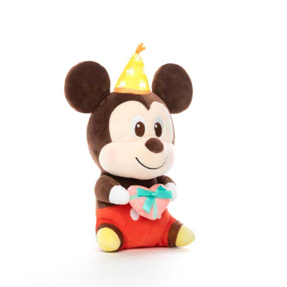 DISNEY PLUSH MICKEY CELEBRATION M 12