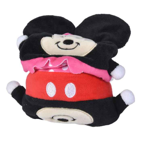 DISNEY PLUSH MICKEY&MINNIE REVERS S 4.5