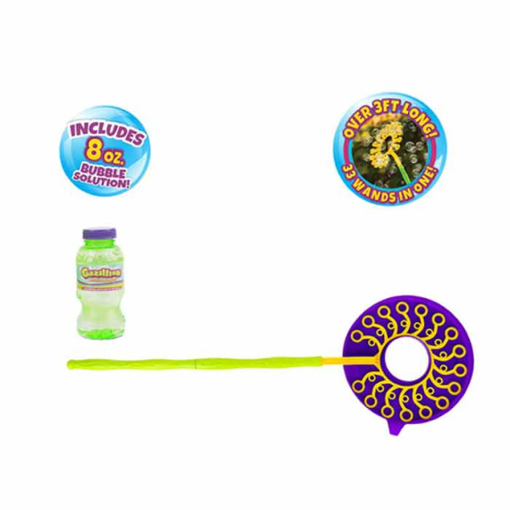 GAZILLION MEGAZILLION WAND+2PCS 8OZ B/O