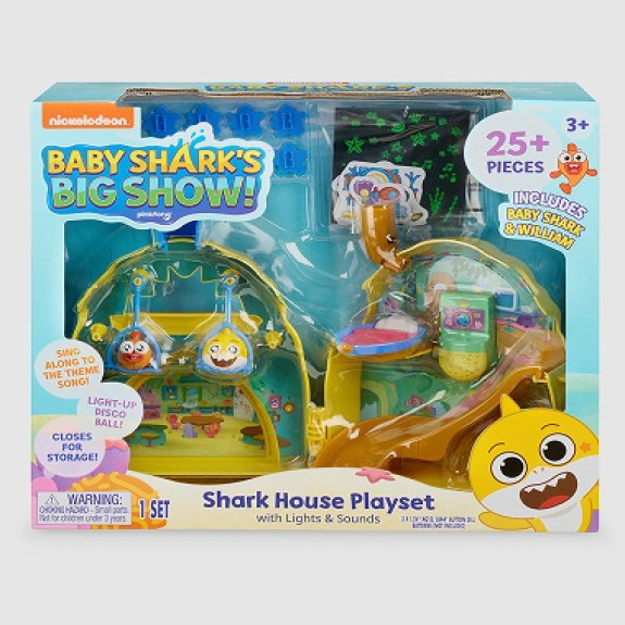 Baby Shark's Big Show! Shark House Playset