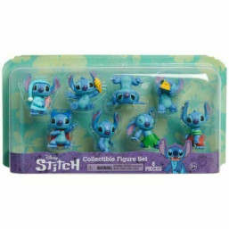 Disney Lilo & Stitch Collectible Stitch 8 Piece Figure
