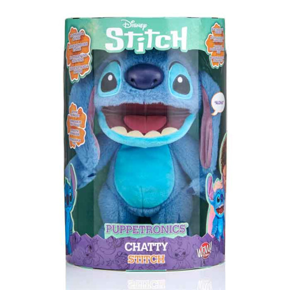 DISNEY STITCH REALFX CHATTY PUPPETRONIC