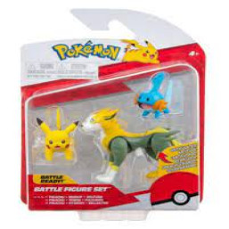 POKEMON BATTLE FIGURE 3 SETPCK ASST