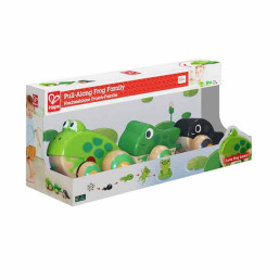 Pull-Along Frog Family
