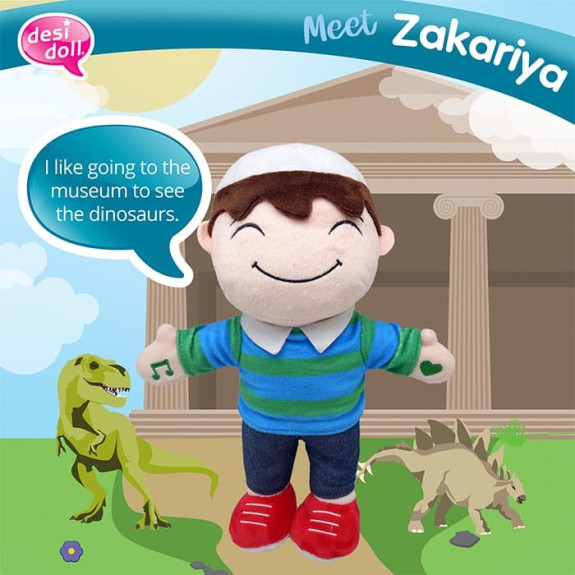 Desi Dolls: Little Muslim Friends Doll (Zakariya)