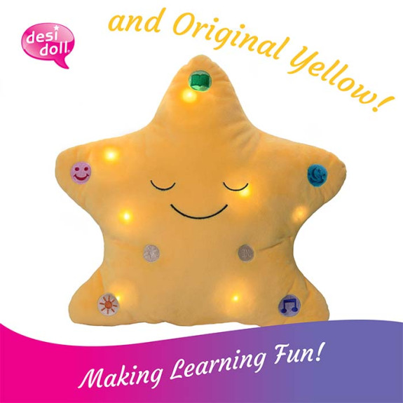 Desi Dolls: YELLOW PILLOW STAR