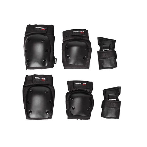 Spartan Pro Knee/Elbow/Wrist Pads Set - Medium