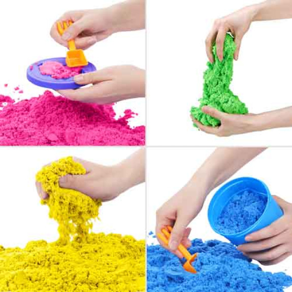 S001-OOSH-SMART SAND-MEDIUM FOIL BAG Smart Sand 500g,2Facing8pcs/PDQ,8pcs/CTN,No Inner,STD Color Assortment