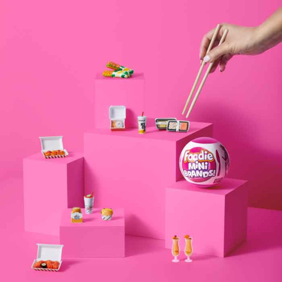 5 SURPRISE-FOODIE MINI BRANDS-SERIES 1