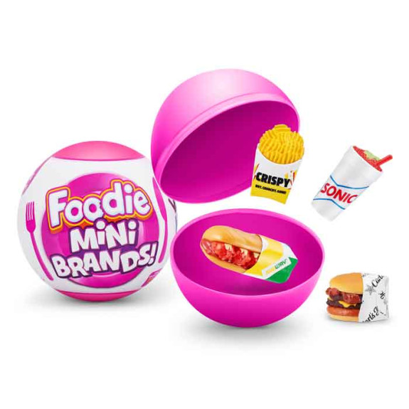 5 SURPRISE-FOODIE MINI BRANDS-SERIES 1