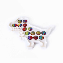 Fidgets: Silicone dinosaur thinking chess