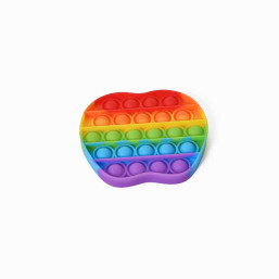 Fidgets: Silicone colored small apple