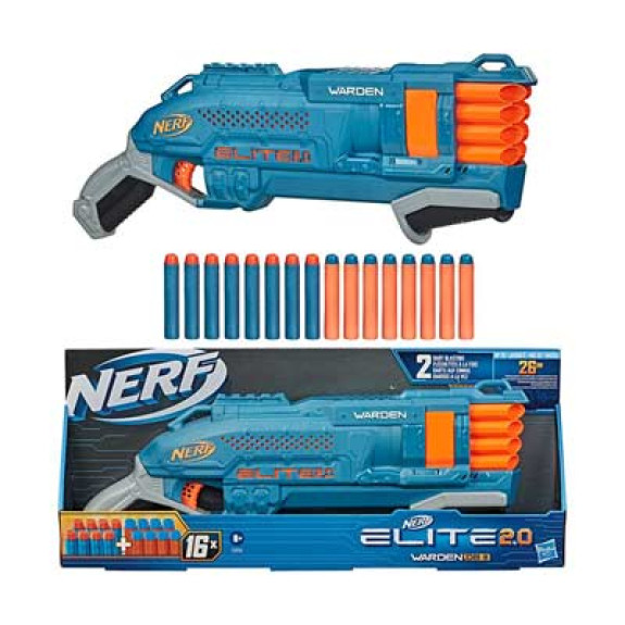 GUN | HASBRO NERF ELITE 2.0 WARDEN DB 8
