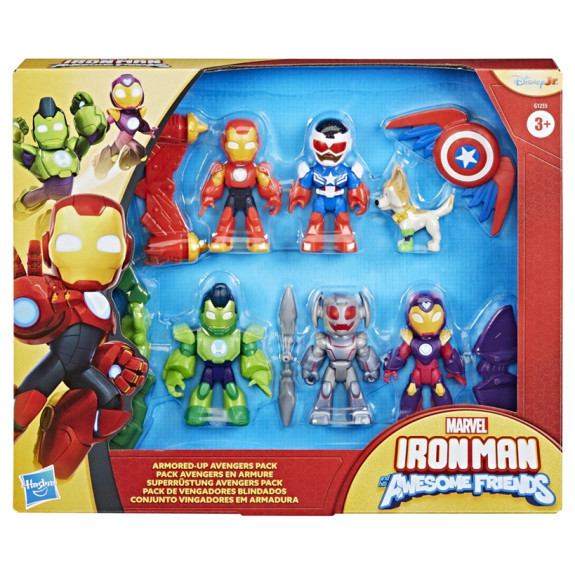 Marvel Iron Man -  Armored-Up Avengers Pack