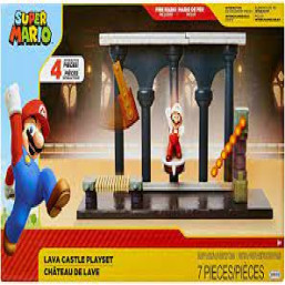 Nintendo 2.5" Lava Castle Playset
