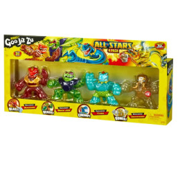 Goo Jit Zu Heroes - Special Edition - All Star 4 Pack