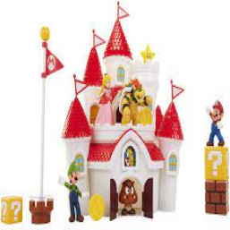 Nintendo 2.5" Mushroom Kingdom Castle Playset