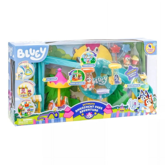Bluey Ultimate Amusement Park Adventure Playset