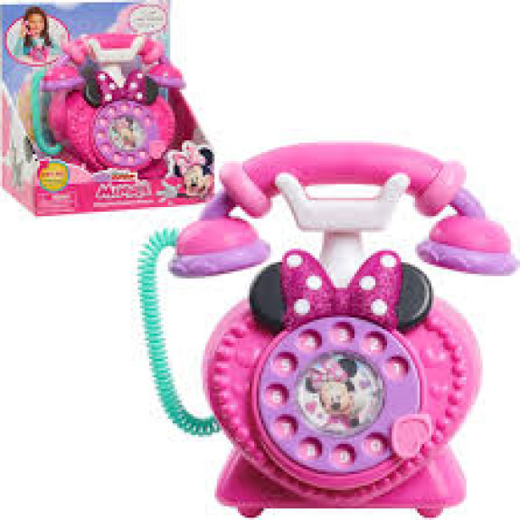 Disney-Minnie Mouse Ring Me Rotary Phone