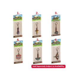 Minecraft Metal Keychains 1-PK Asst.