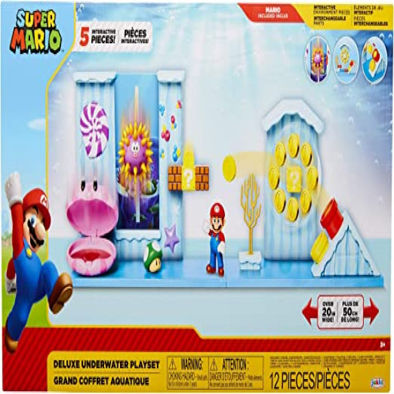 Nintendo 2.5" Underwater Playset Dlx