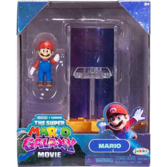 Nintendo Super Mario2 Movie Mini Fig w/Feat Accy Wave #1 Asst. 6 CDU B