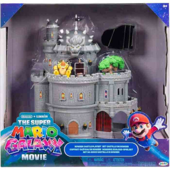 Super Mario2 Movie Dlx Bowser Castle Playset