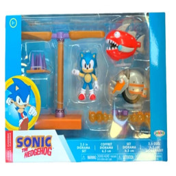 Sonic 2.5" Flying Battery Zone Diorama Set Wave #2