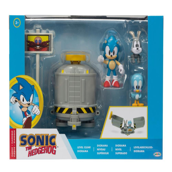 Sonic 2.5" Level Clear Diorama Set