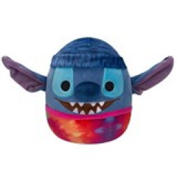 SQK - Little Plush (8" Disney Stitch Wearing Beanie and Tie Dye)