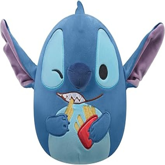SQK - Little Plush (8" Disney Stitch Holding French Fries)