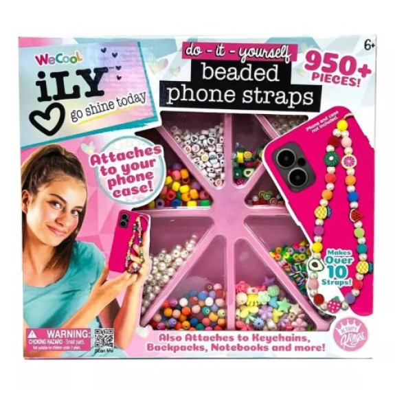 WECOOL DIY BEADED PHONE STRAPS