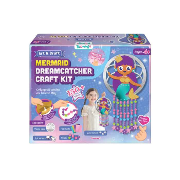 DIY - Mermaid Dream Catcher Craft Kit