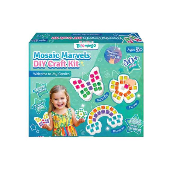 Mosaic Marvels DIY Craft Kit Welcome to My Garden
