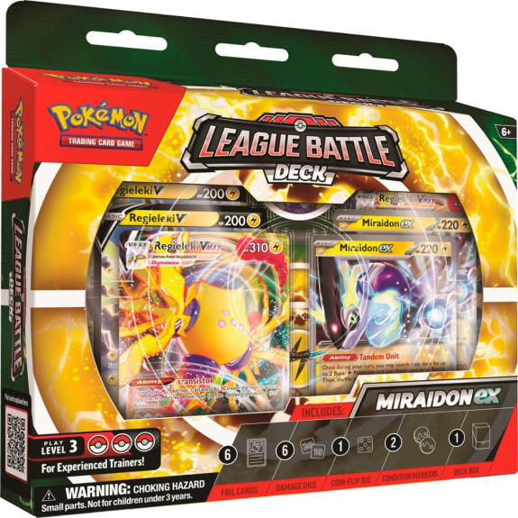 POKÉMON TCG:LEAGUE BATTLE DECK 23Q4 MIRAIDON