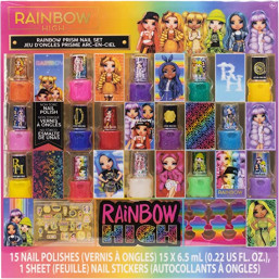 Rainbow High 15 Pack Nail Polish-Makeup