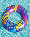 Swim Ring 42" Geometric - Blue