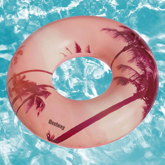Swim Ring 47" Sunset Pink
