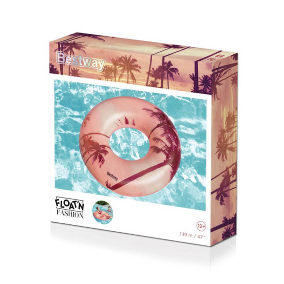 Swim Ring 47" Sunset Pink