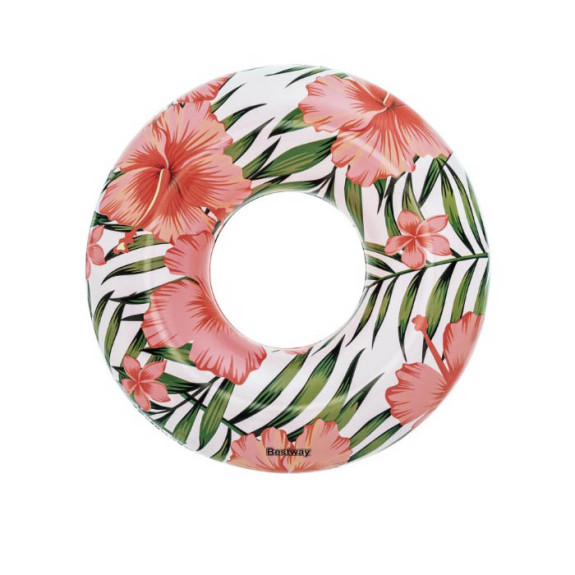 Swim Ring 47" Palms Red