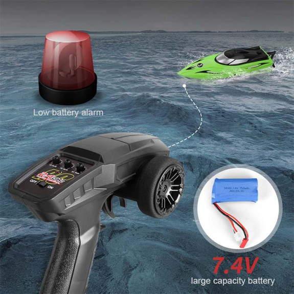 RC speed boat - Green