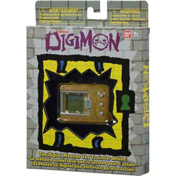 DIGIMON ORIGINAL DIGIVICE VIRTUAL PET MONSTER - TRANSLUCENT YELLOW