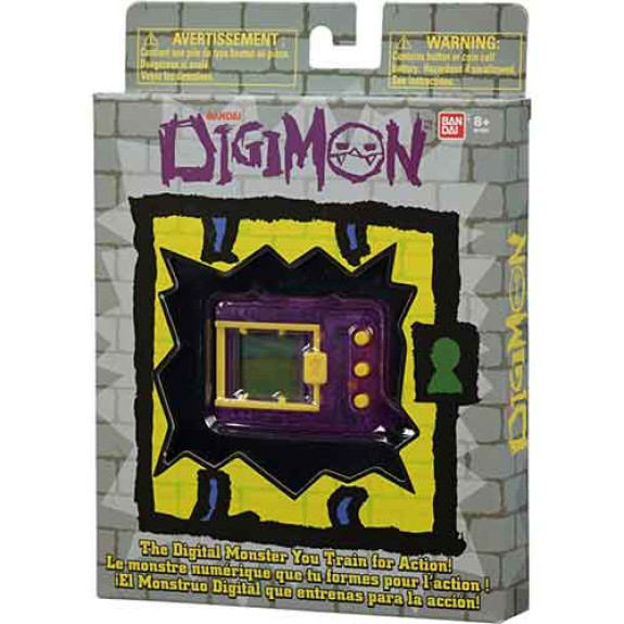 DIGIMON ORIGINAL DIGIVICE VIRTUAL PET MONSTER - TRANSLUCENT PURPLE