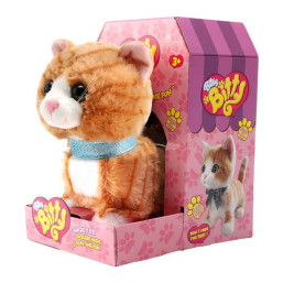 Bitsy Bitty Interactive Cat (Brown)