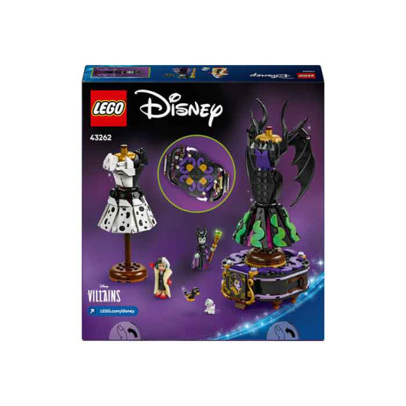 Lego 43262 Maleficent's and Cruella De Vil's Dresses