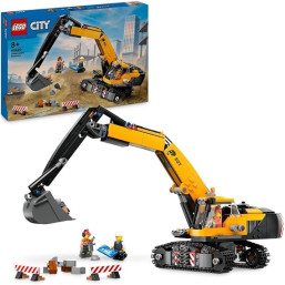 LEGO City Yellow Construction Excavator Toy Digger