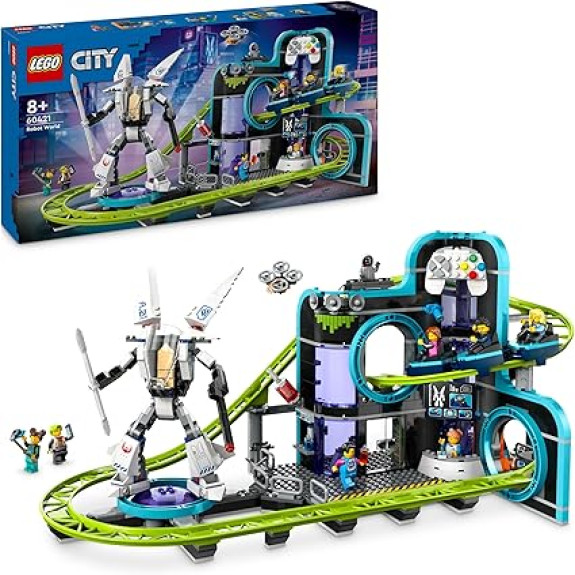LEGO City Robot World Roller-Coaster Park Set
