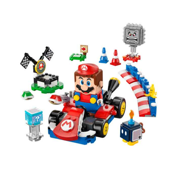 Lego 72043 Mario Kart – Interactive LEGO Mario & Standard Kart