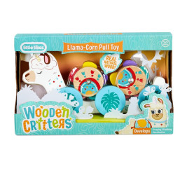 Little Tikes Wooden Critters Pull Toy Asst - Liama